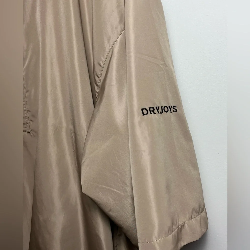DryJoys By FootJoy Short Sleeve 1/4 Zip Golf Pullover Jacket XL